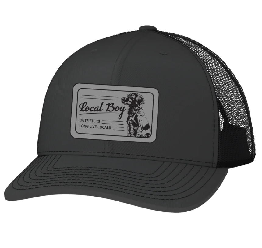 Local Boy Trucker Hat- Scruffy Patch