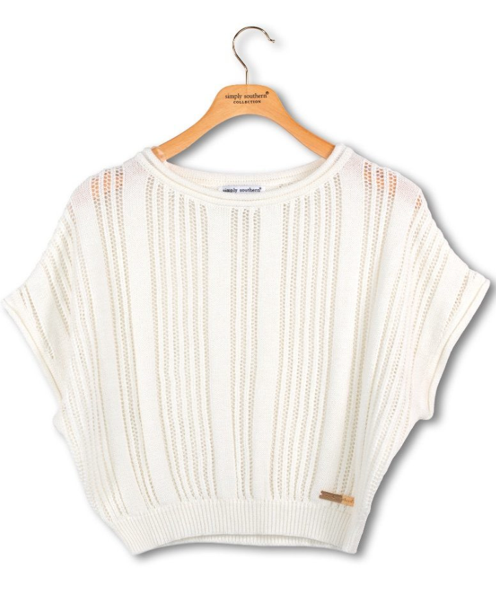 Simply Southern Drop Shoulder Sweater