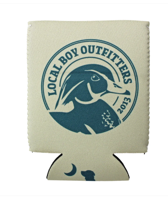 Local Boy Koozie- Wood Cirlcle CRM