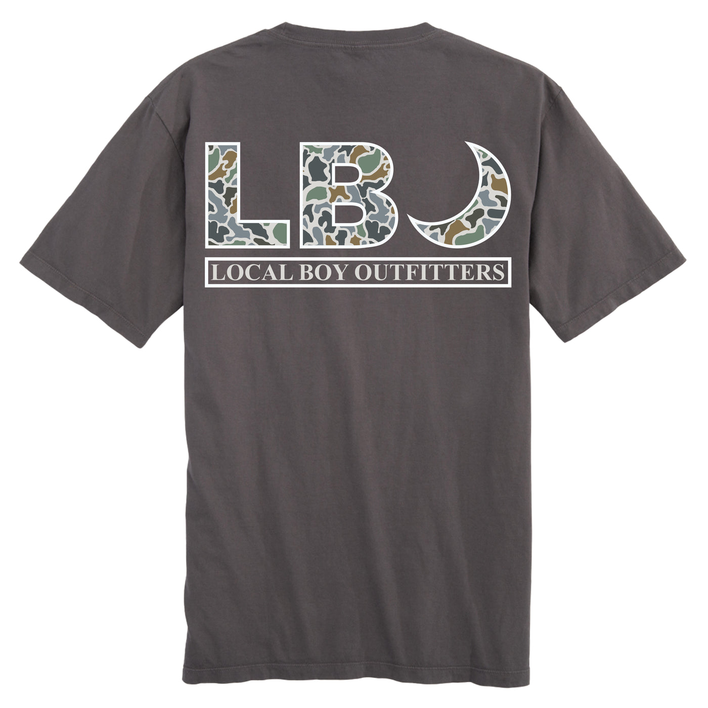 Local Boy Youth Tee-LBO Bluff- GRY