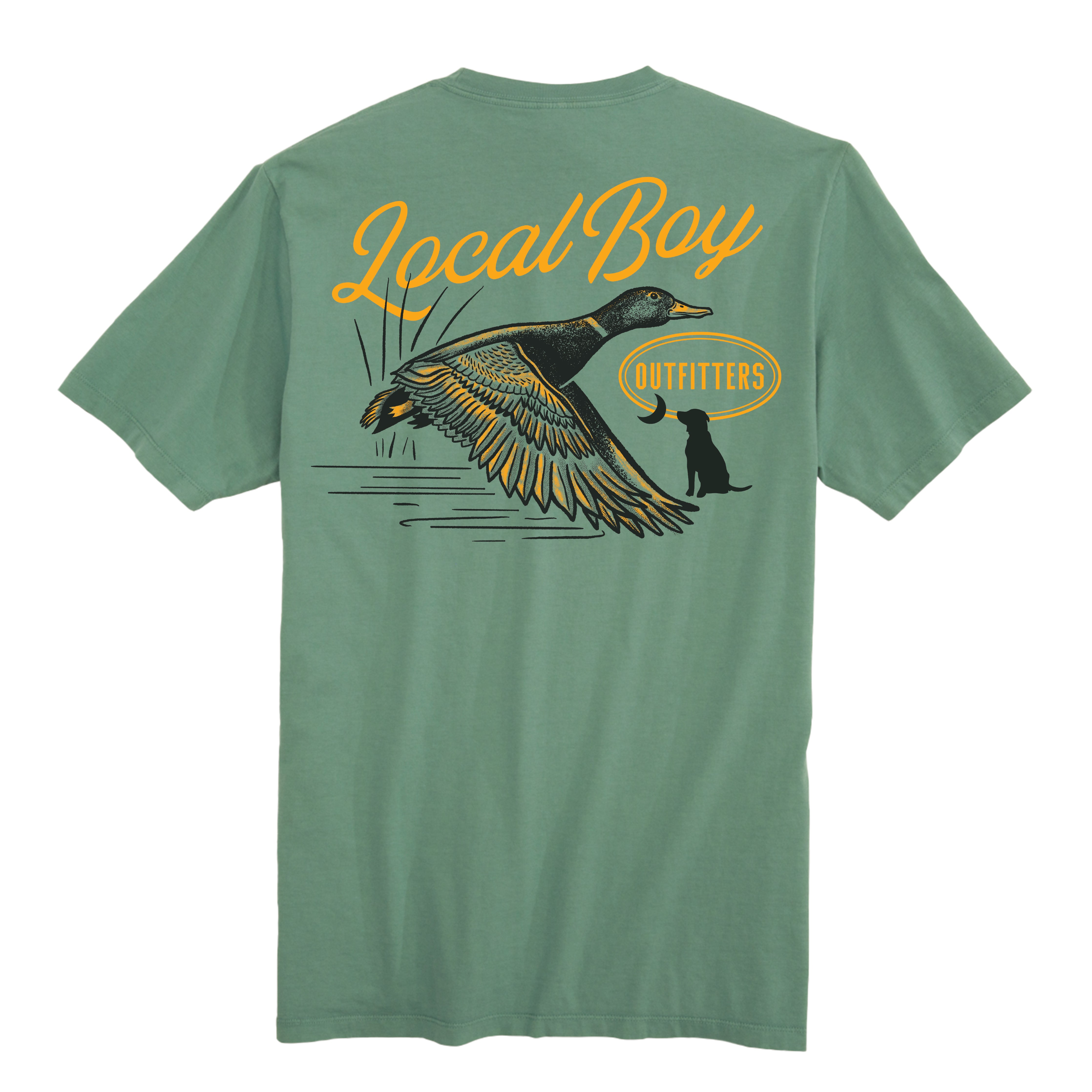 Local Boy Youth Tee-Moonlit Mallard- LTG