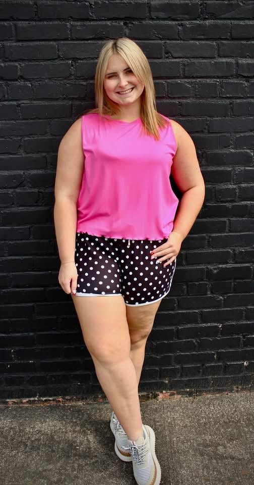 Banks Basic Lettuce Tank - Pink - Mercantile213