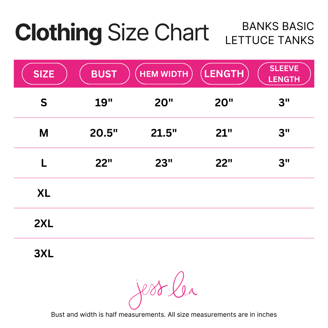 Banks Basic Lettuce Tank - Red - Mercantile213