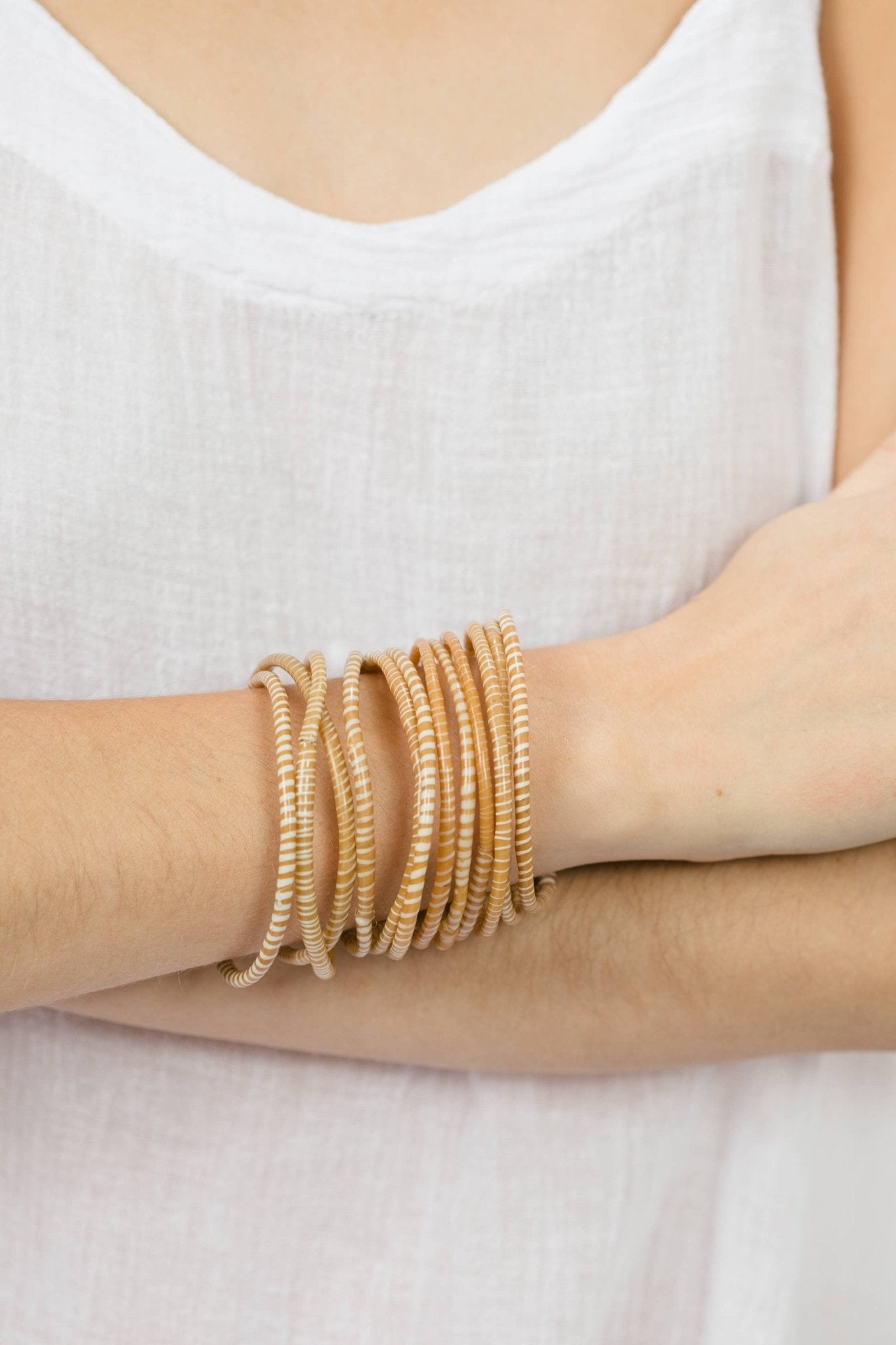 Beach Bangles - Golden Sand - Mercantile213