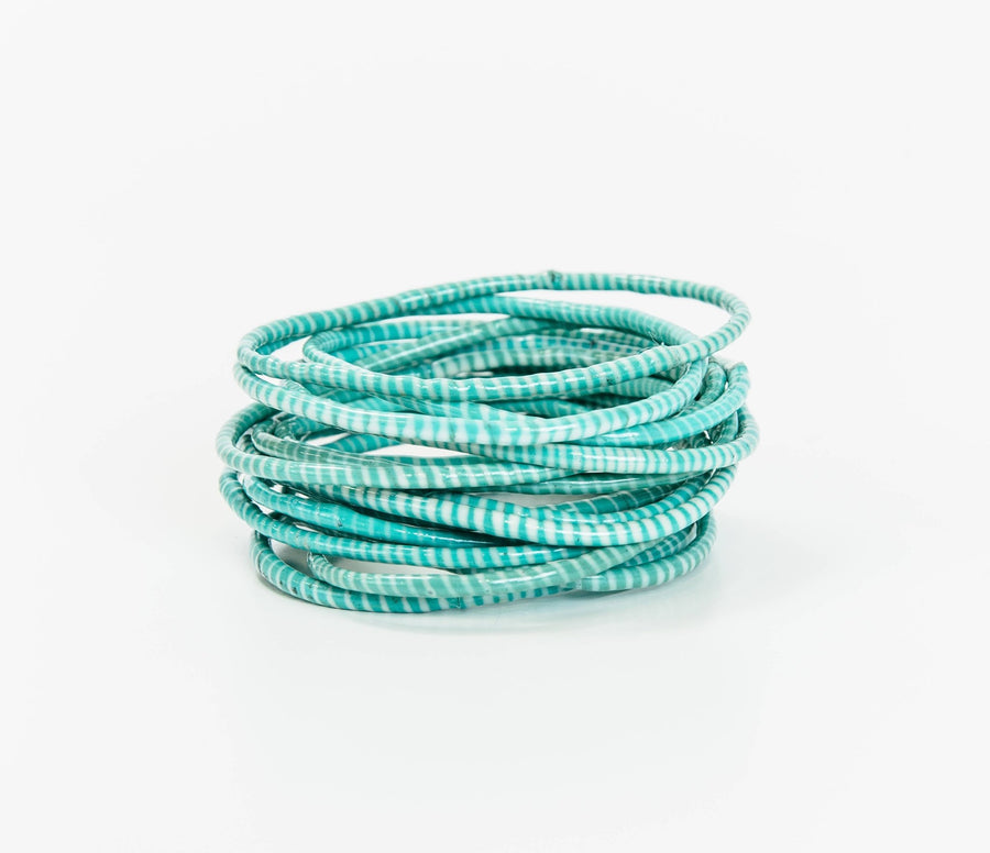 Beach Bangles - Turquoise - Mercantile213