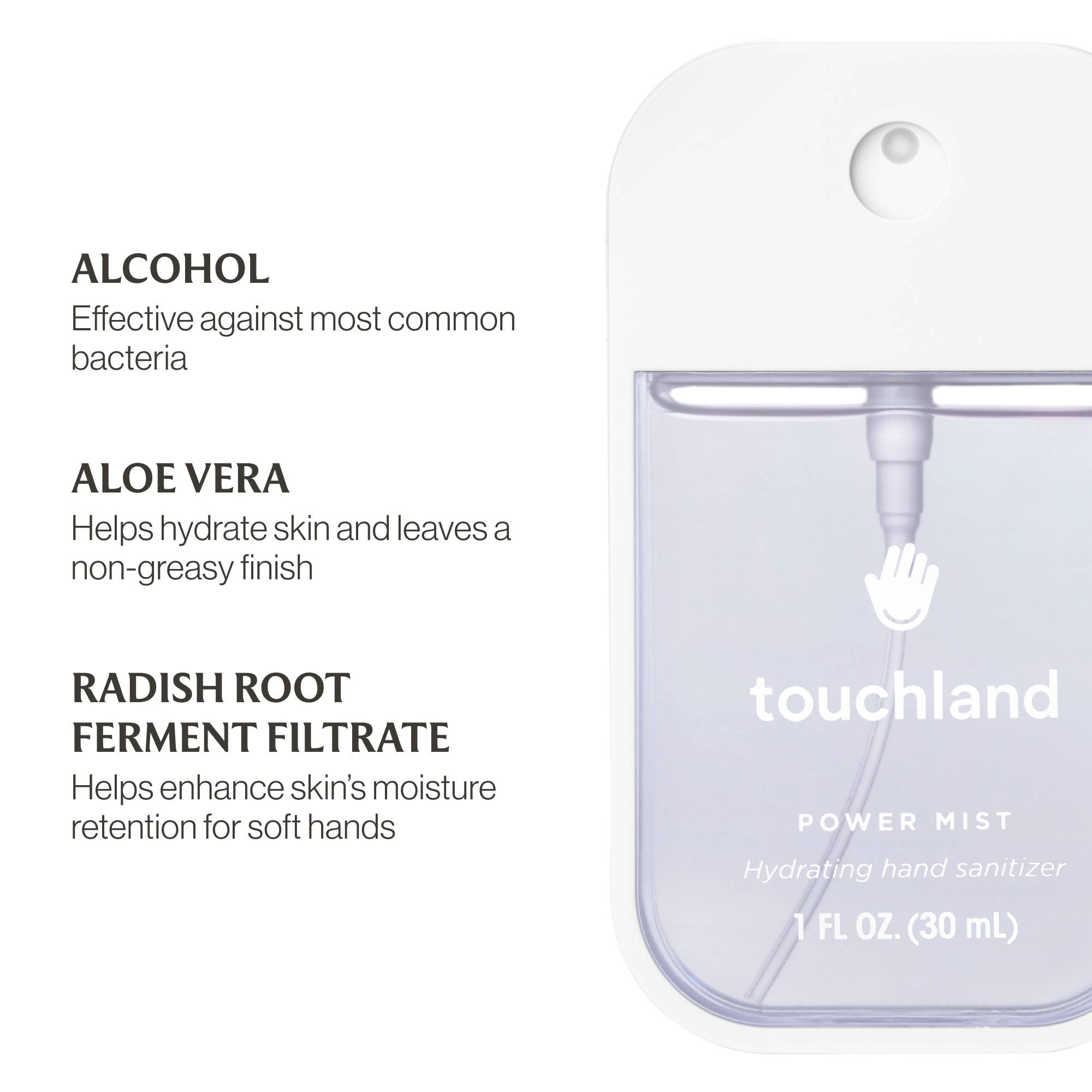 Beach Coco Power Mist Hydrating Hand Sanitizer - Mercantile213