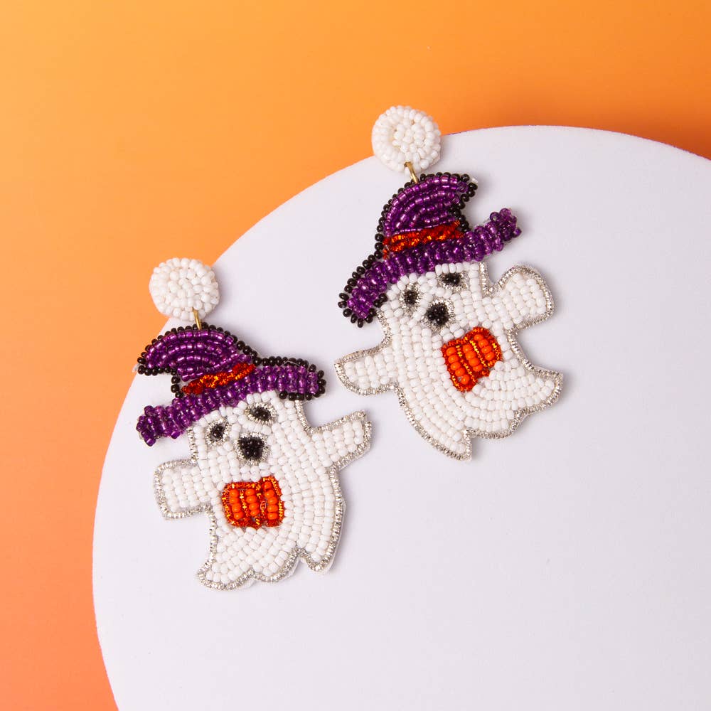 Bewitched Ghost Earrings - Mercantile213