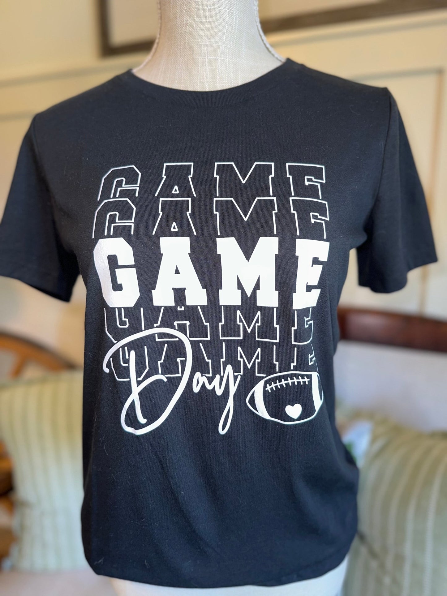 Black Game Day Tee - Mercantile213