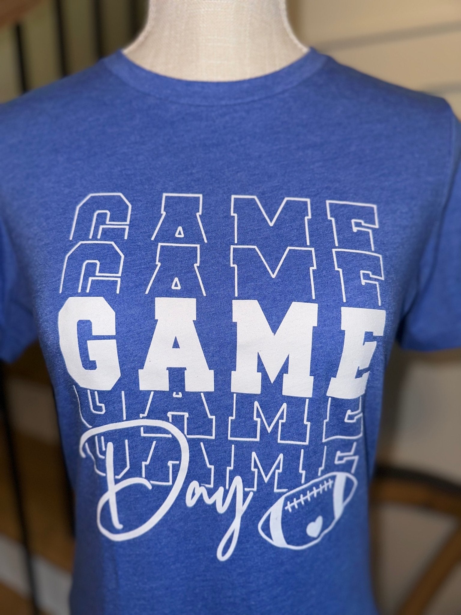 Blue Game Day Tee - Mercantile213