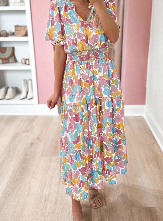 Blush Floral Maxi - Mercantile213