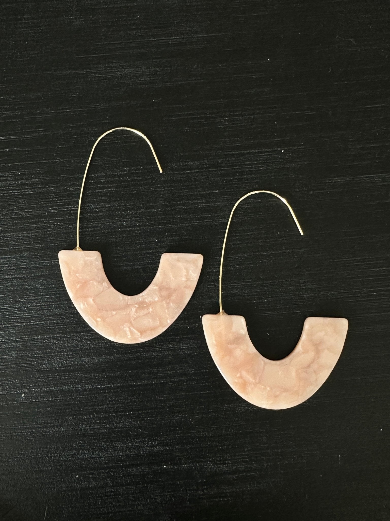 Blush Long Drop Earrings - Mercantile213