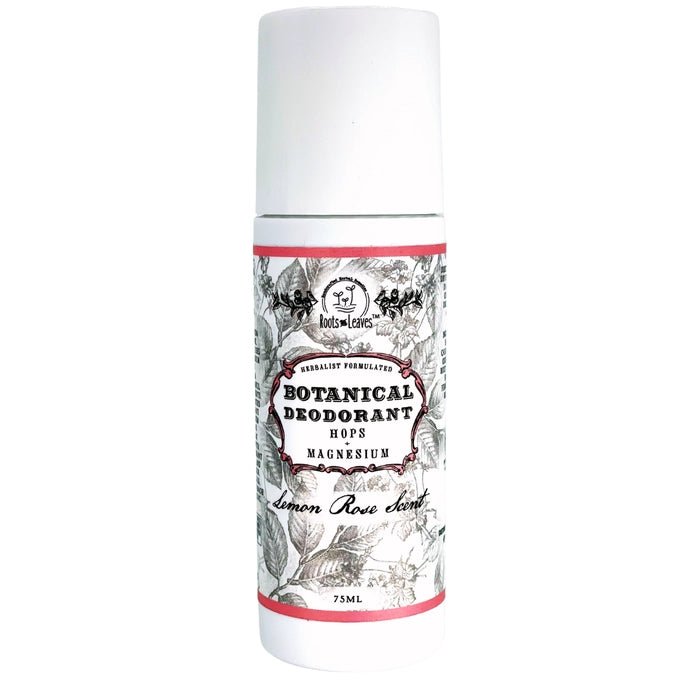 Botanical Magnesium Deodorant - Lemon Rose - Mercantile213