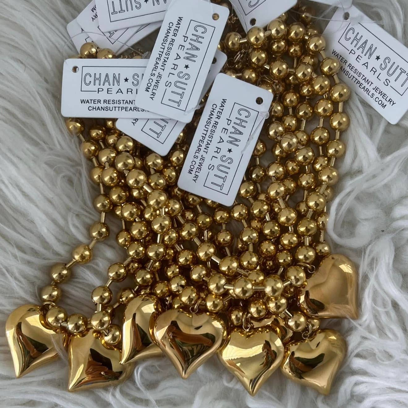 BUBBLE HEART NECKLACE - Mercantile213