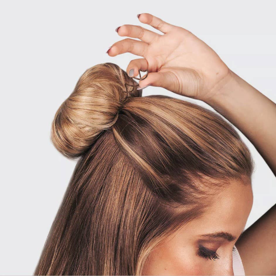 Bun Twist 3pc - Brown - Mercantile213