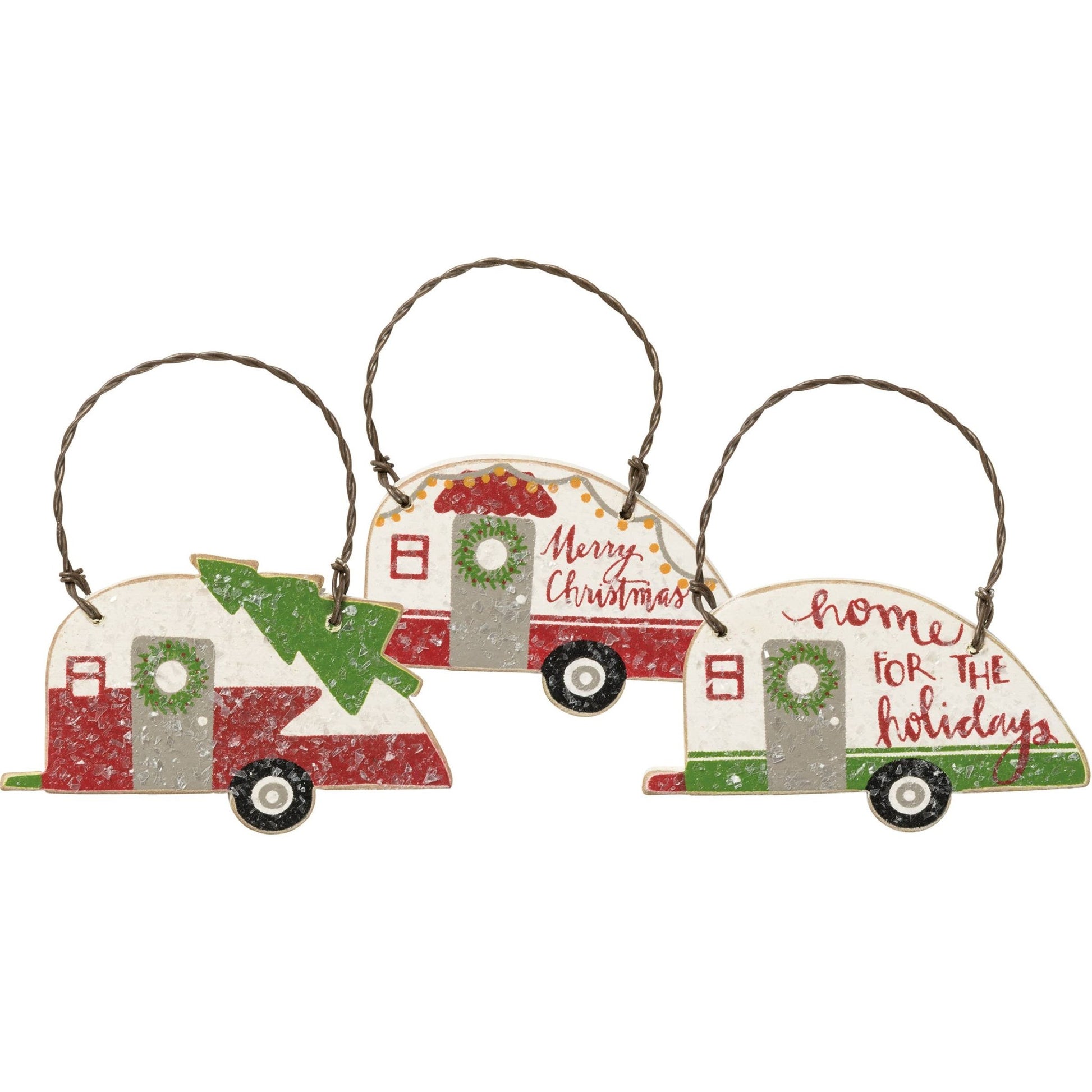 Campers Ornament (3pc) - Mercantile213