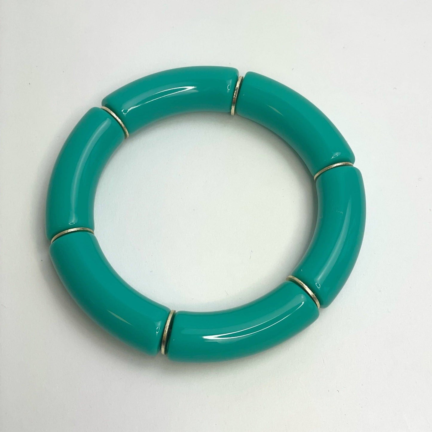 Candy Bracelets: Black with Gold Splatter - Mercantile213