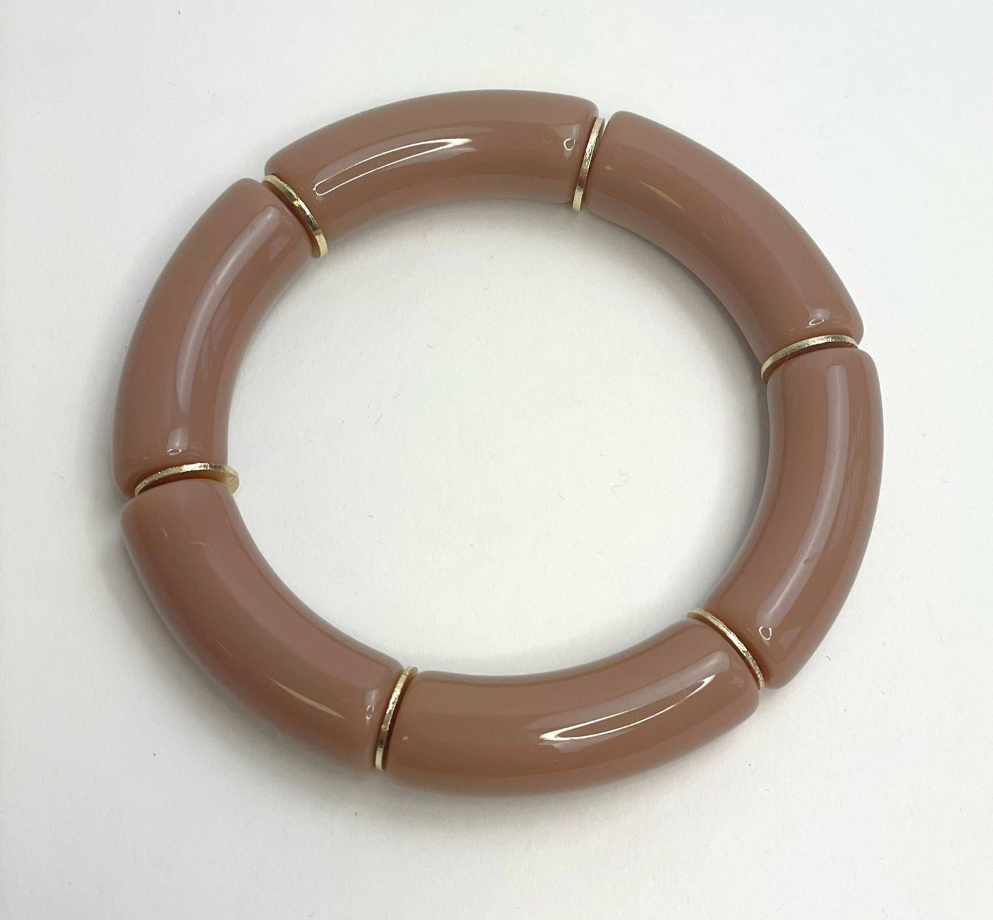 Candy Bracelets: Black with Gold Splatter - Mercantile213