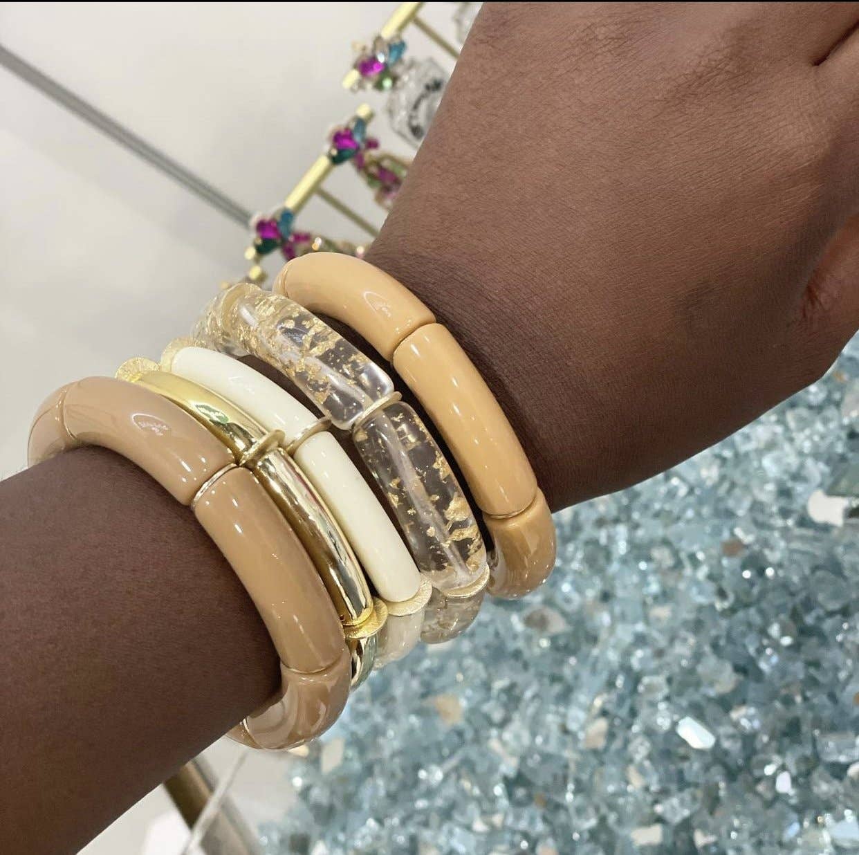 Candy Bracelets: Burgundy - Mercantile213