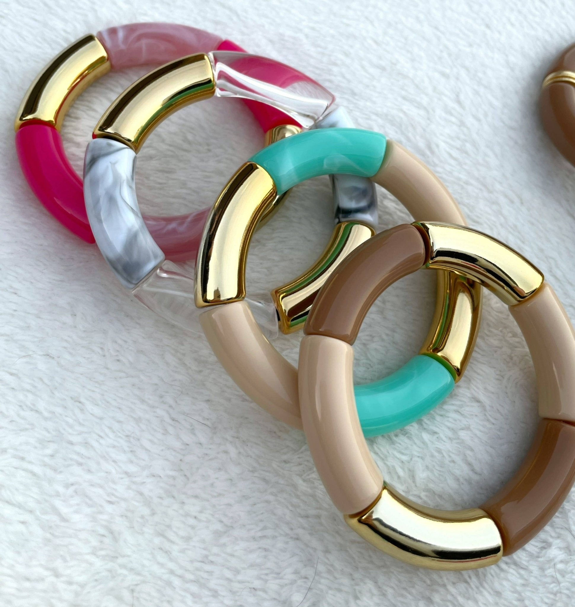 Candy Bracelets: Burgundy - Mercantile213