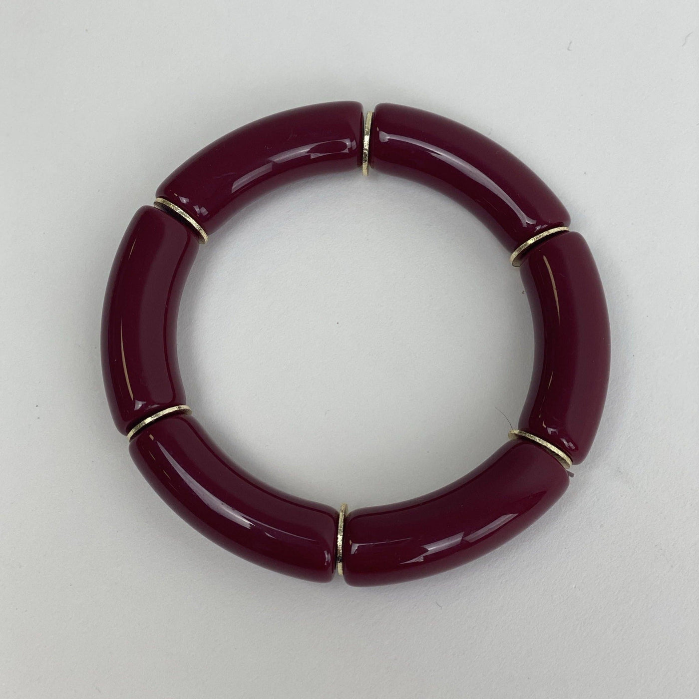 Candy Bracelets: Burgundy - Mercantile213