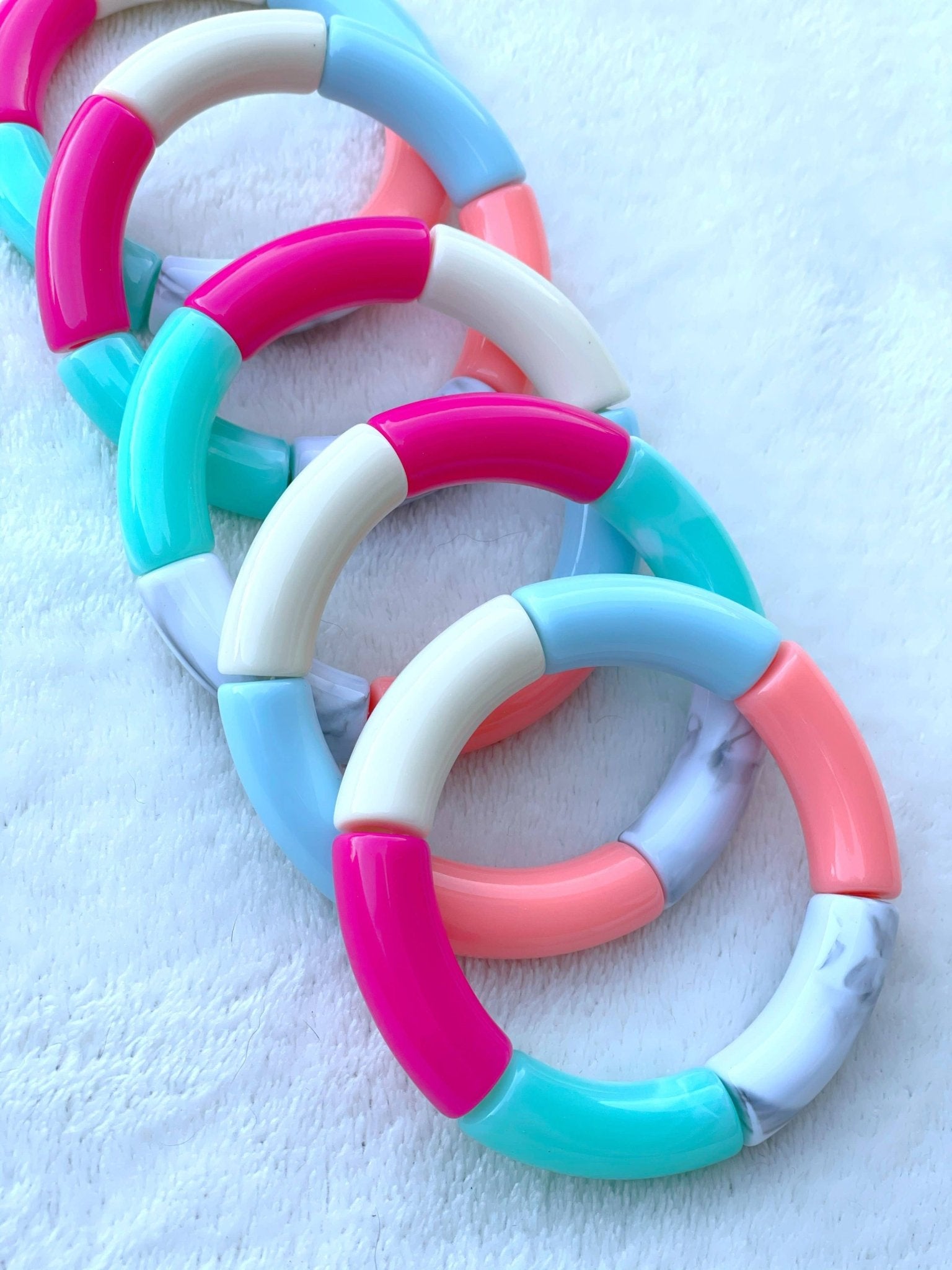 Candy Bracelets: Burgundy - Mercantile213