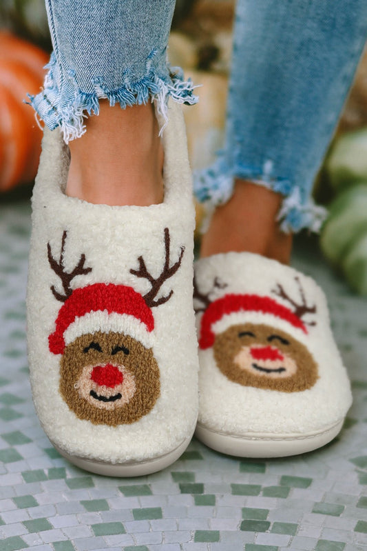 Christmas Deer Slippers - Mercantile213