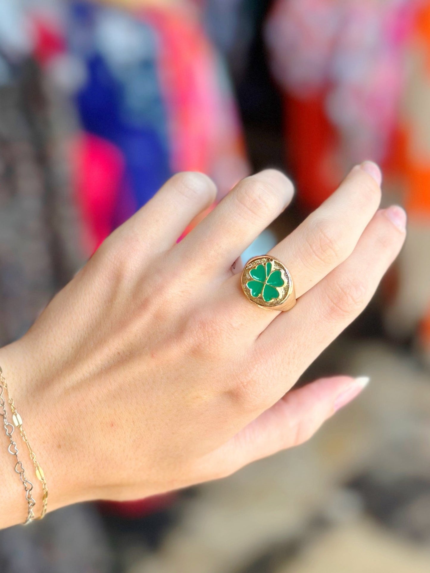 Clover Adjustable Ring - Mercantile213