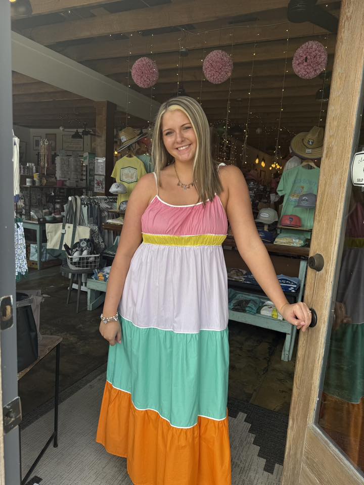 Colorblock Maxi - Mercantile213