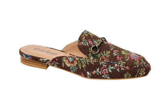 Corkys Charrmer - Rust Brocade Floral - Mercantile213