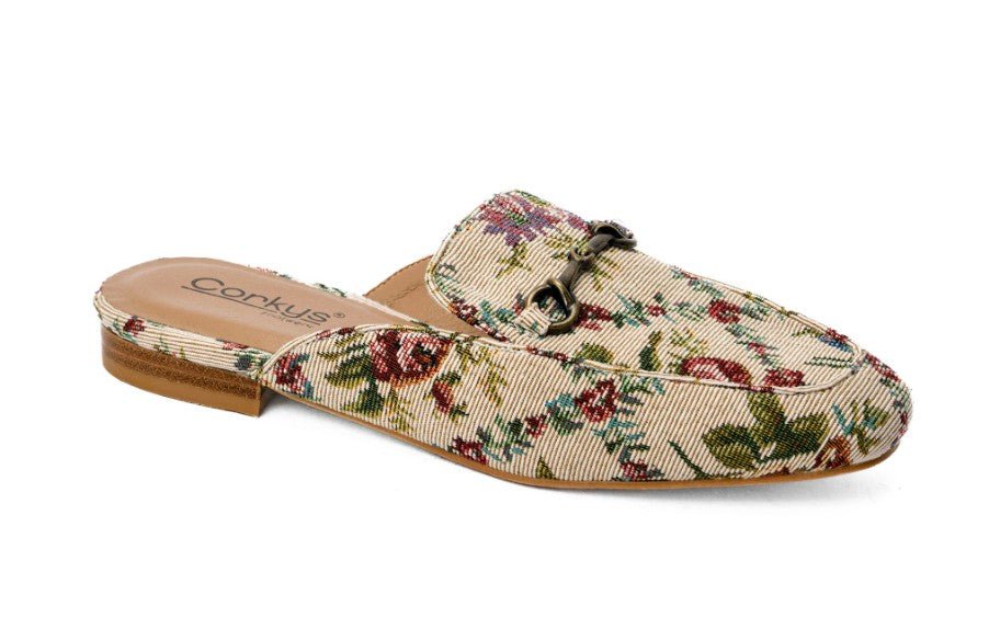 Corkys Charrmer - Sand Brocade Floral - Mercantile213