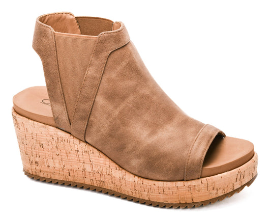 Corky's Easy Now Wedges - Tan - Mercantile213