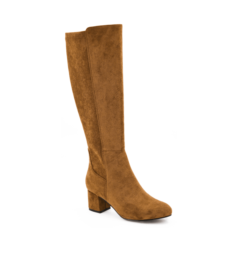 Corkys -Made You Look- Camel Faux Suede - Mercantile213