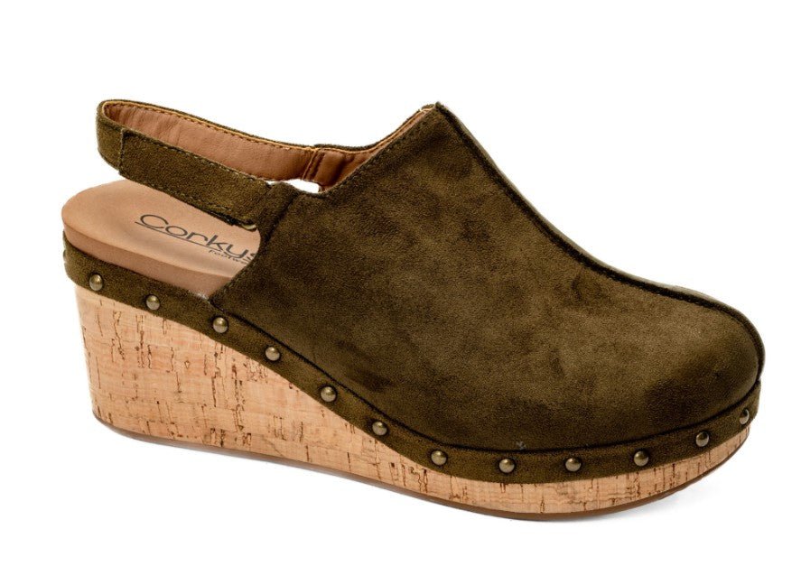 Corkys - Make Em Blush - Chocolage Faux Suede - Mercantile213