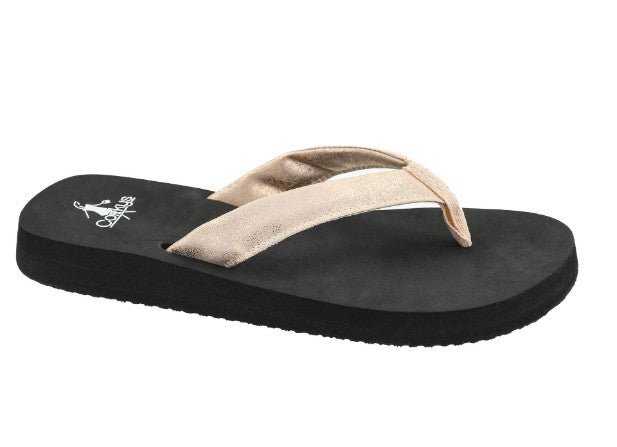 Corkys Summer Plans - Gold Metallic - Mercantile213