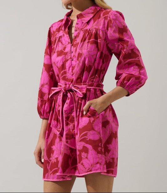 Craney Floral Ravan Dress - Mercantile213