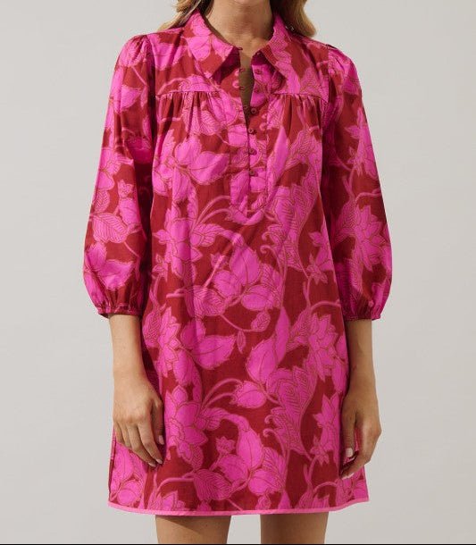 Craney Floral Ravan Dress - Mercantile213