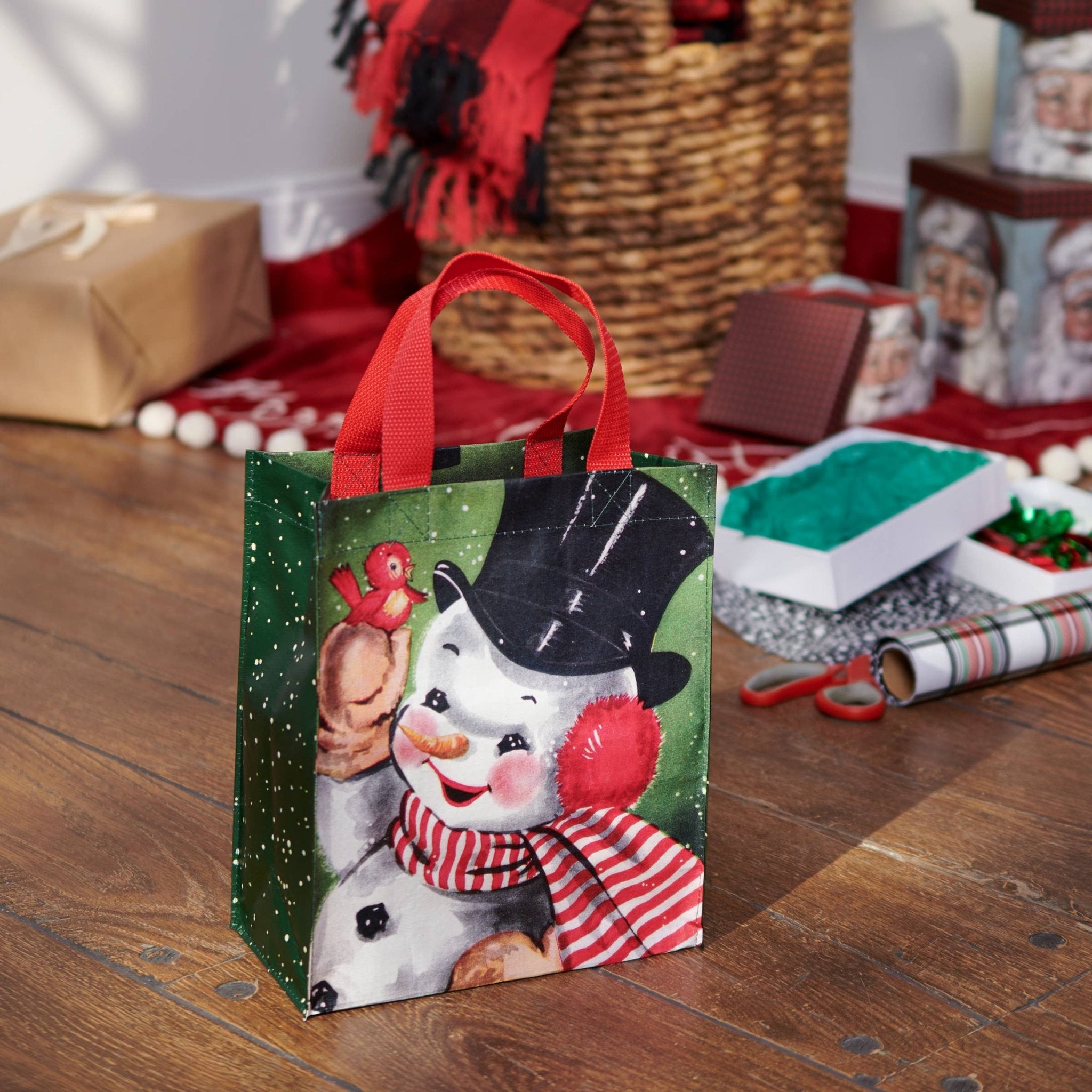 Daily Tote - Snowman - Mercantile213