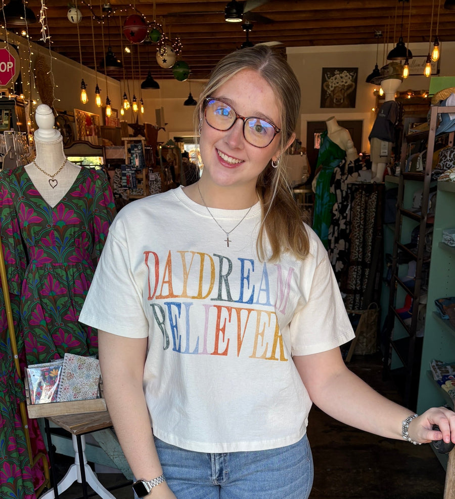 Daydream Believer Crop Tee - Mercantile213