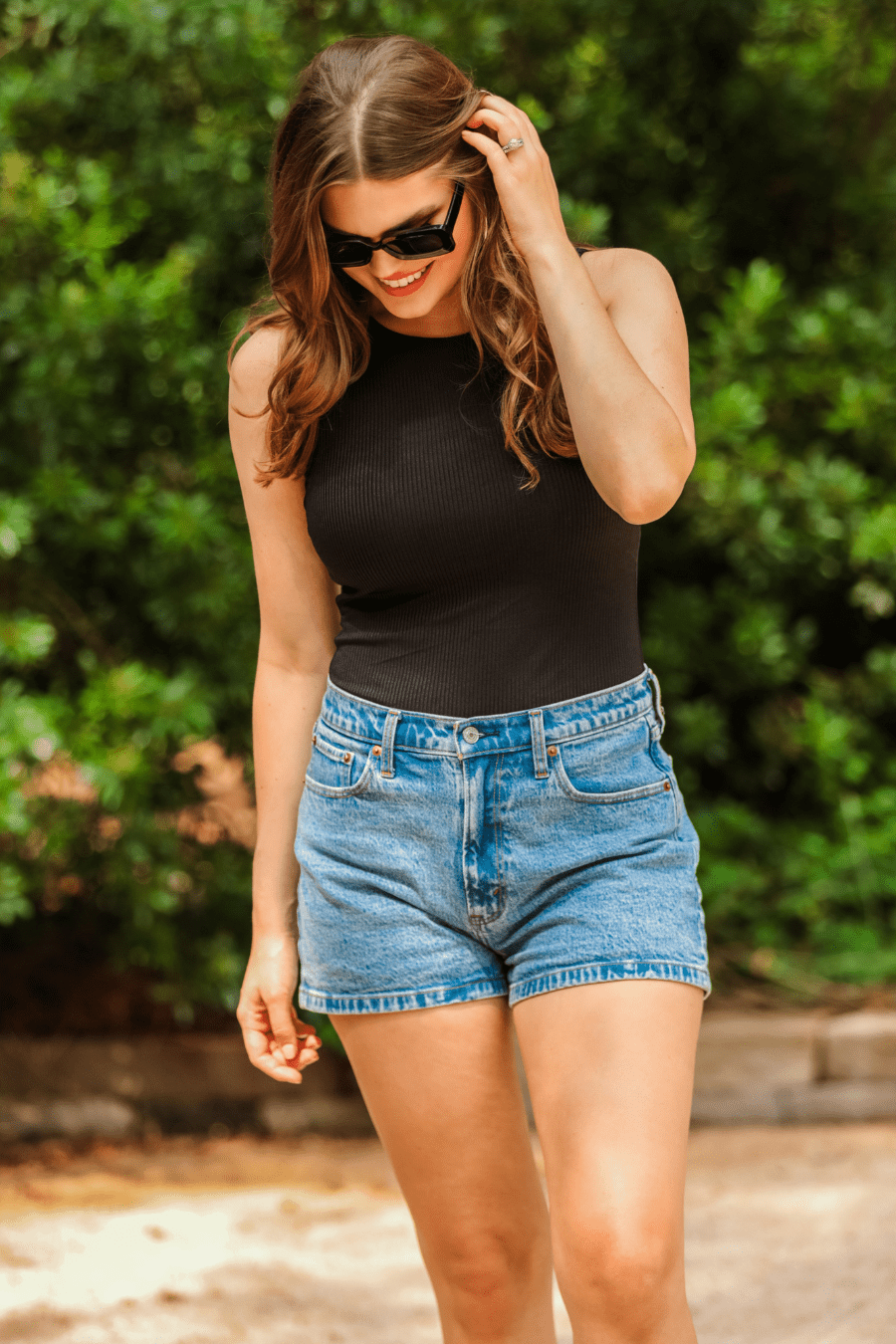 Destiny Ribbed Bodysuit- Black - Mercantile213
