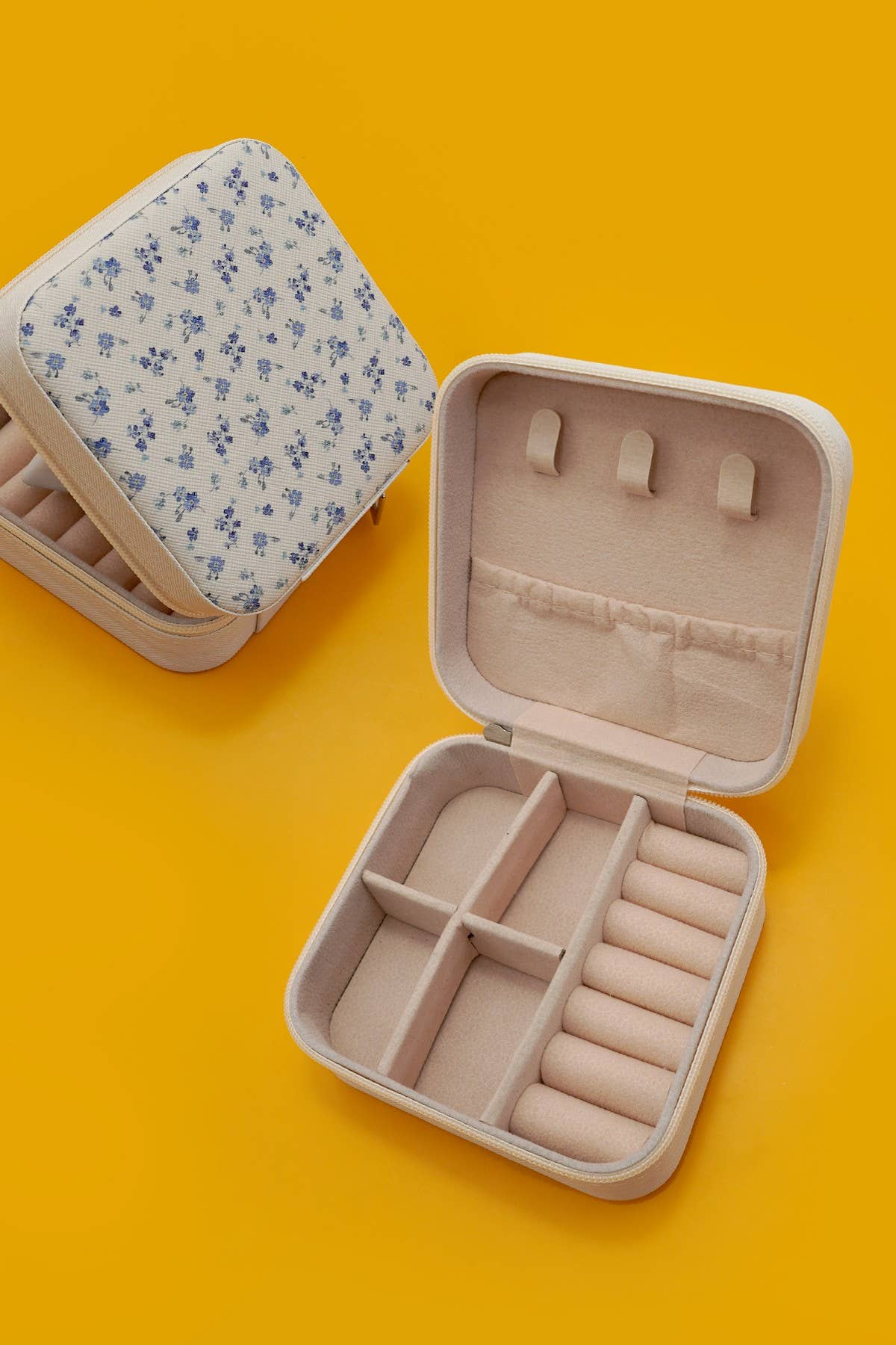 Small Jewelry Box- Pink Polka