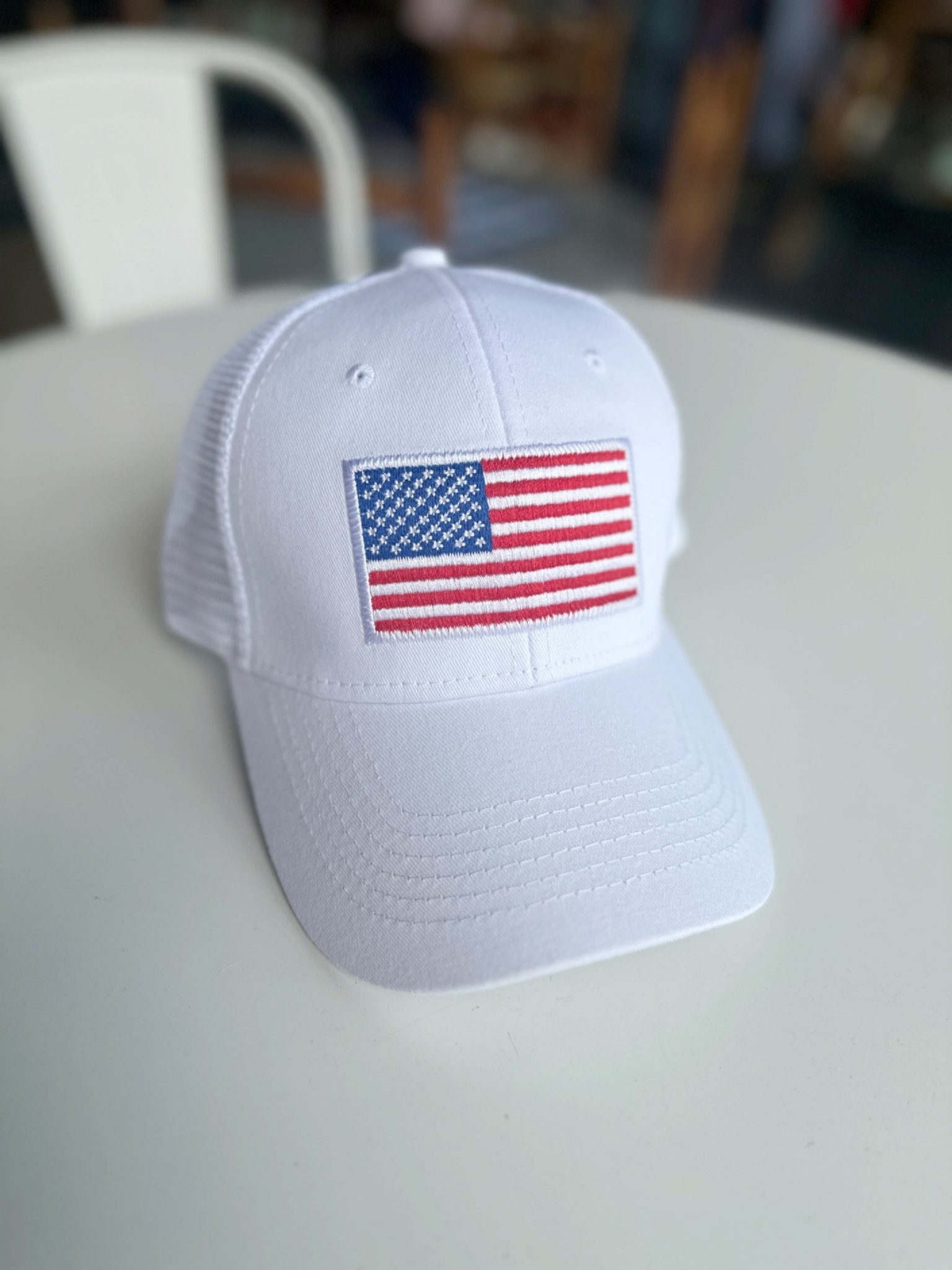 Flag Patch Trucker Hat - Mercantile213