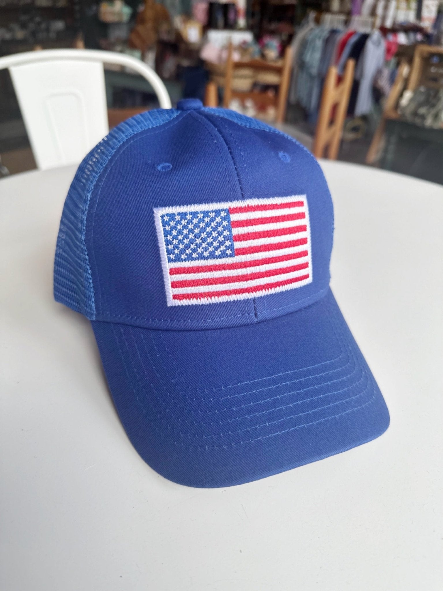 Flag Patch Trucker Hat - Mercantile213