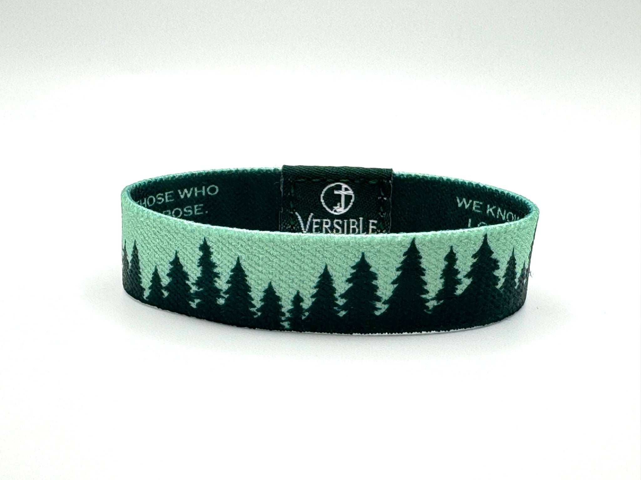 Forest Edge / Romans 8:28 Wristband - Mercantile213