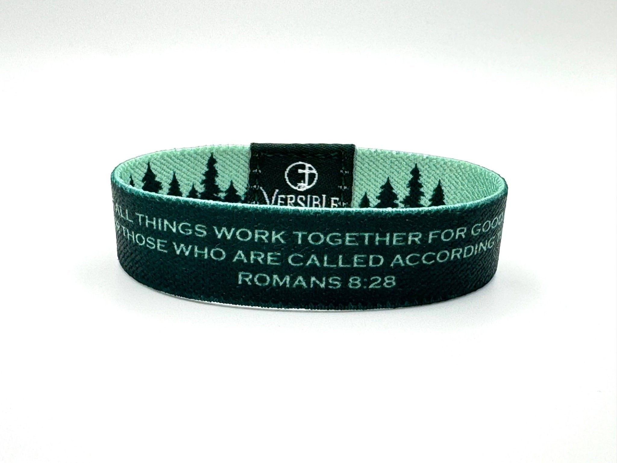 Forest Edge / Romans 8:28 Wristband - Mercantile213