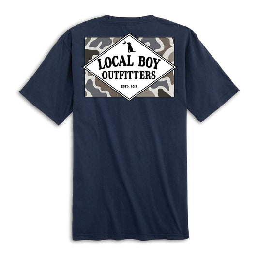 Founder's Flag Localflage Tee - China Blue - Mercantile213
