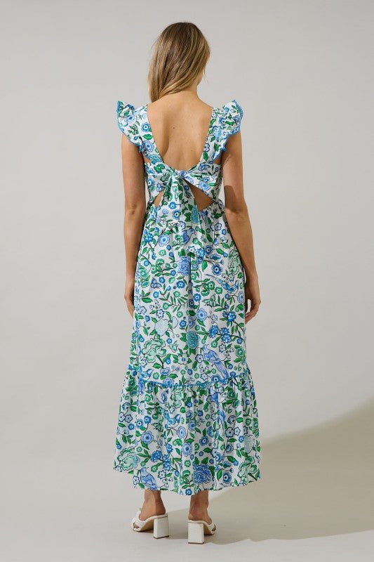 Gianne Floral Maxi Dress - Mercantile213