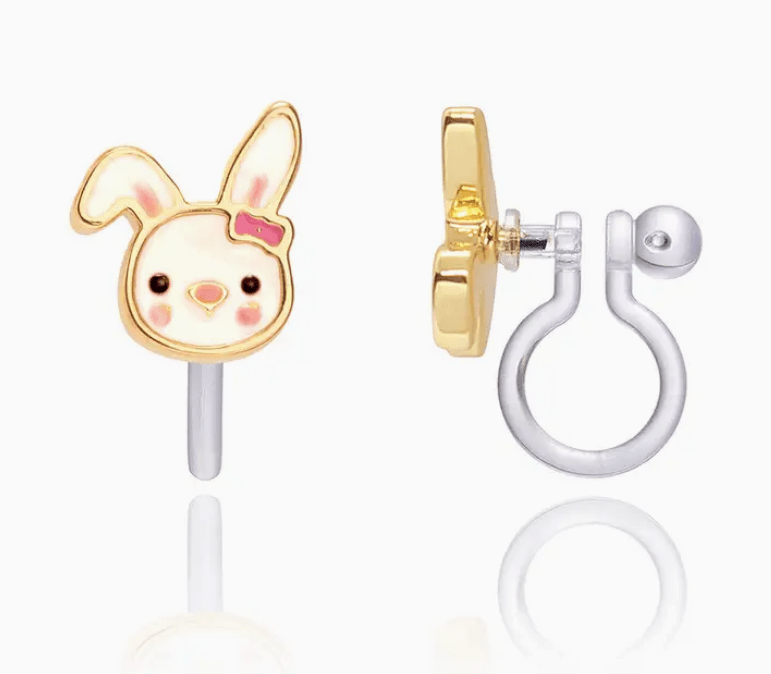 Girl Nation Clip - On Earrings - Bouncy Bunny - Mercantile213