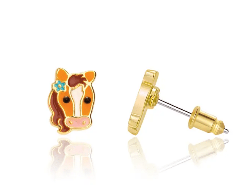 Girl Nation Stud Earrings - Pretty Pony - Mercantile213
