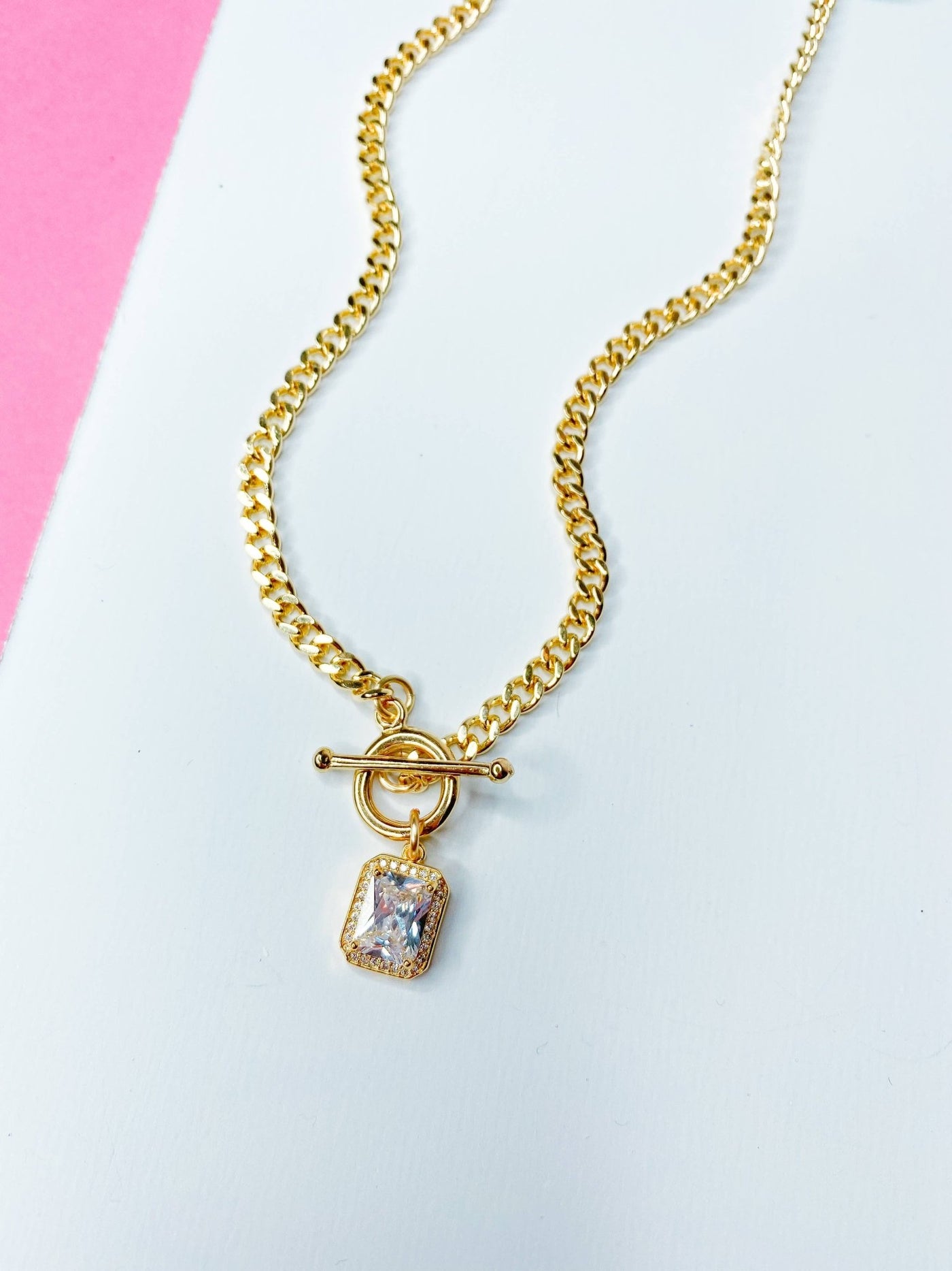 Glam Toggle Necklace - Mercantile213