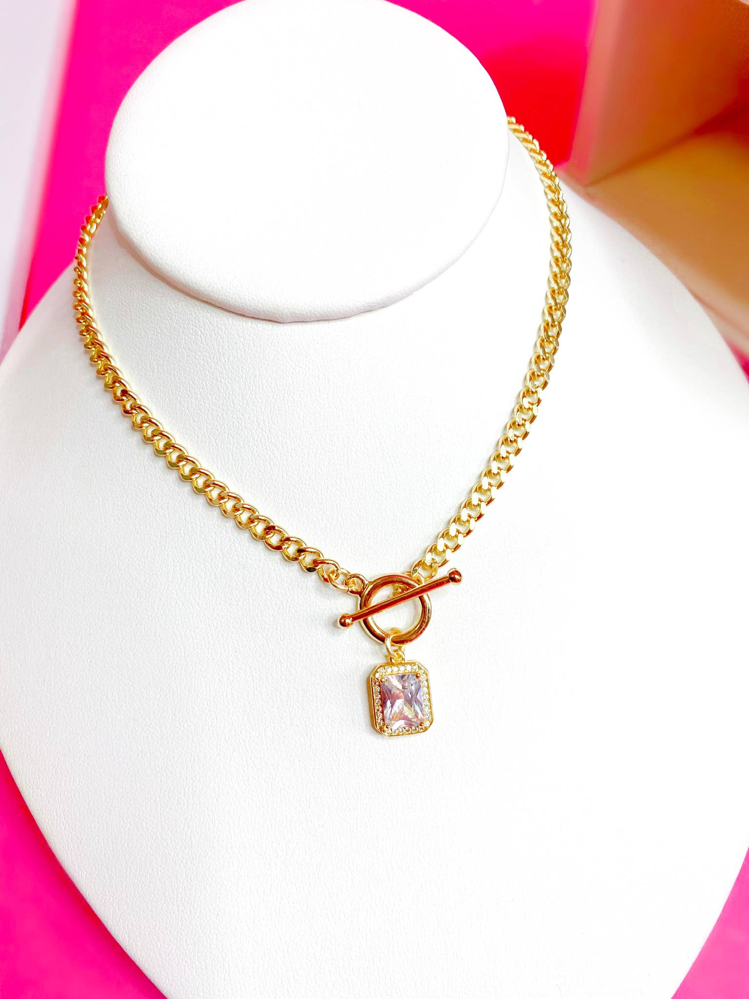 Glam Toggle Necklace - Mercantile213